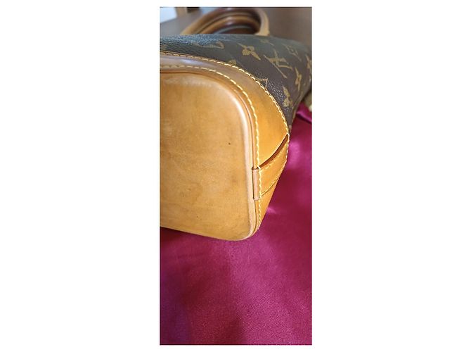 Bolso Louis Vuitton Speedy 30 Monogram Canvas Castaño Monograma - vista 7