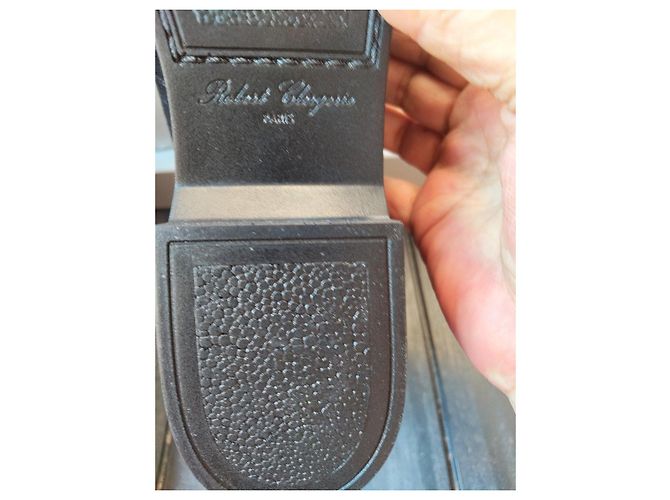 Robert Clergerie Stivali Clergerie AGN Vel Stretch in suede nero - vista 4