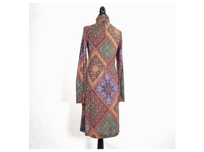 Etro Paisley-Print Kleid Multicolour Mehrfarben - Ansicht 2