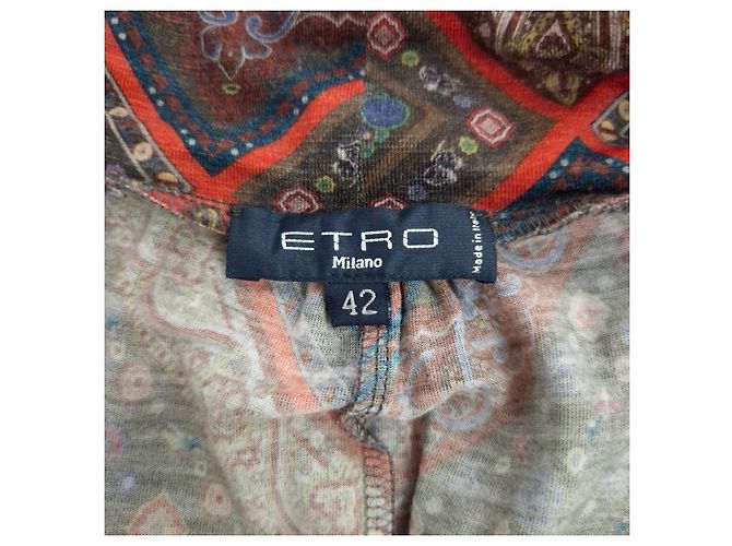 Etro Paisley-Print Kleid Multicolour Mehrfarben - Ansicht 3
