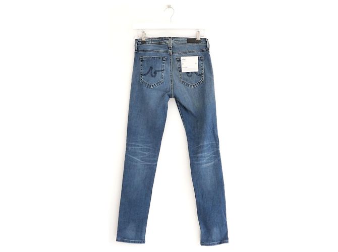 Autre Marque Jeans cigarette AG Prima 9 Years Trilogy Azul - vista 2