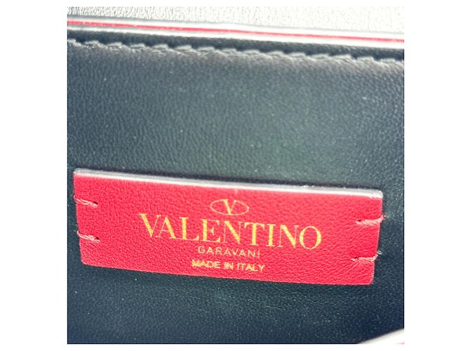 Cinturón Valentino Garavani VRing de cuero Roja - vista 6