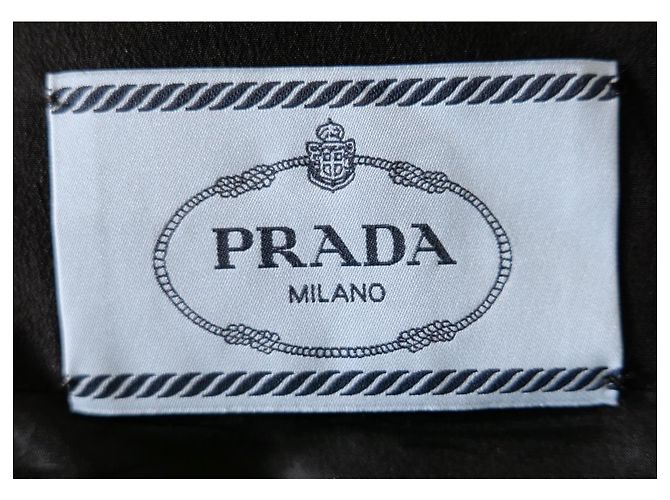 Prada Vestido Mini de Seda e Renda Primavera 2015 Preto - vista 6