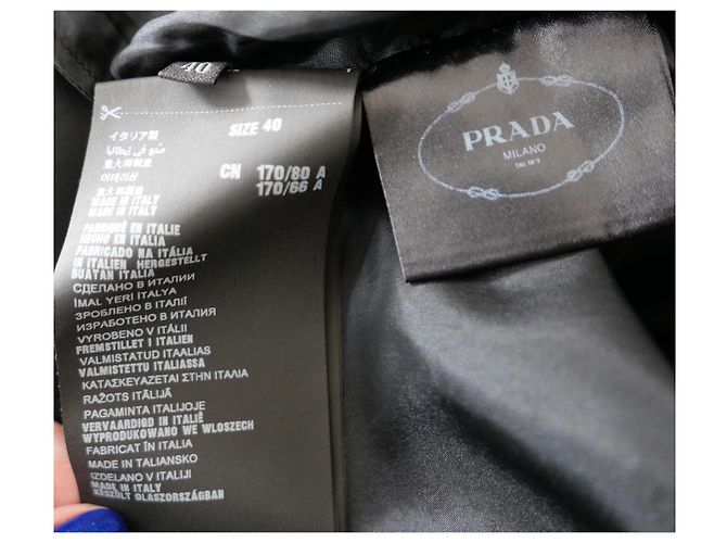 Prada Vestido Mini de Seda e Renda Primavera 2015 Preto - vista 7