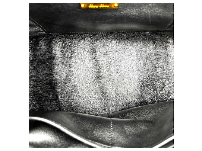 Miu Miu Biker Convertible Dome Satchel Pelle Matelassé Small Rosso - vista 5