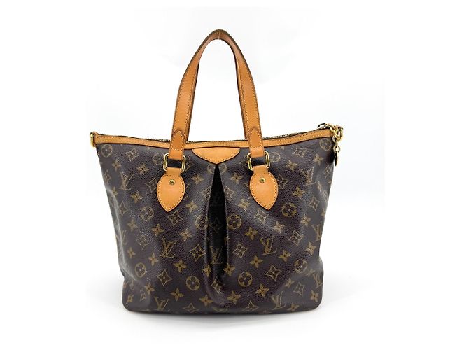 Louis Vuitton Palermo Monogram Canvas PM Marron - vue 2