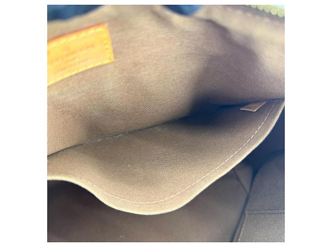 Louis Vuitton Palermo Monogram Canvas PM Marron - vue 7