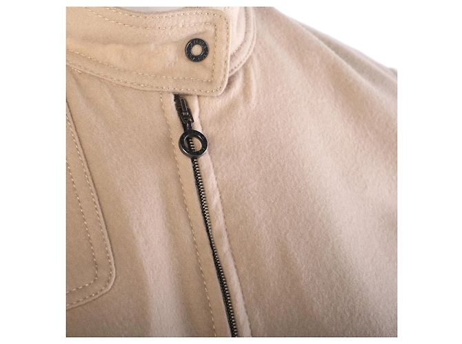Conjunto de Casaco e Saia La Perla Openspace Beige em Lã Virgem e Cachemir Cru - vista 6