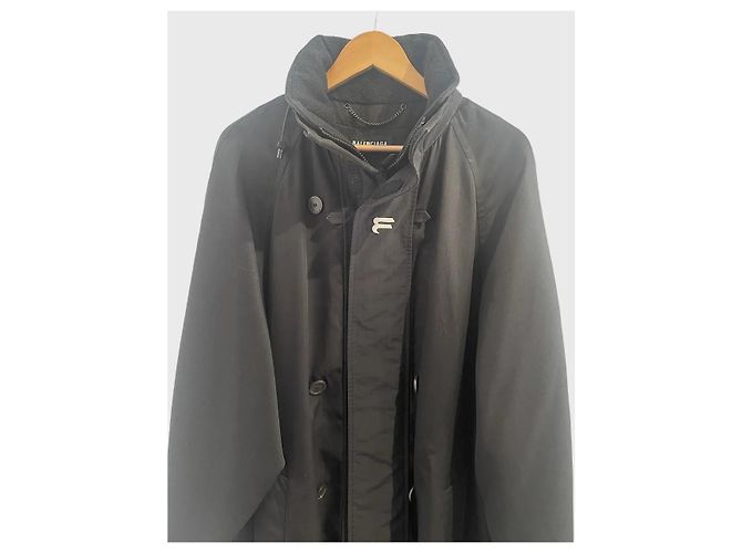Trench Balenciaga negro T.XXS - vista 2