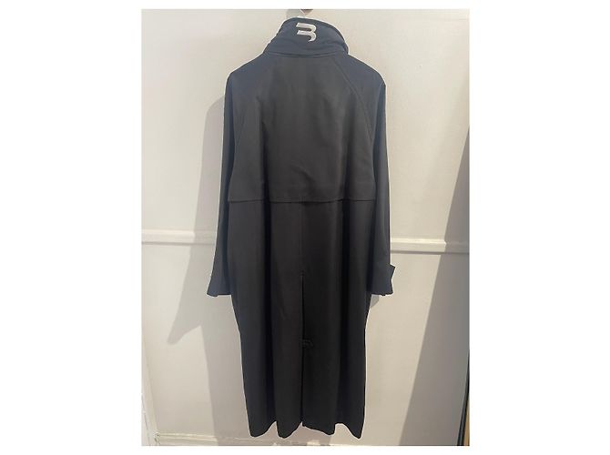 Trench Balenciaga negro T.XXS - vista 3