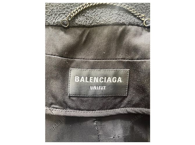 Trench Balenciaga negro T.XXS - vista 5