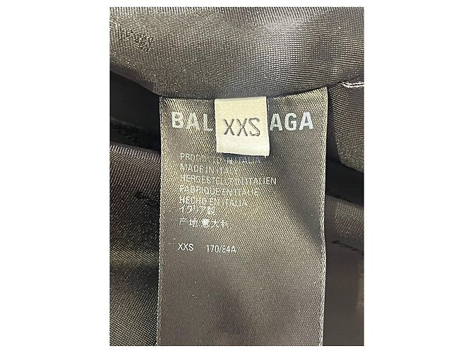 Trench Balenciaga negro T.XXS - vista 6