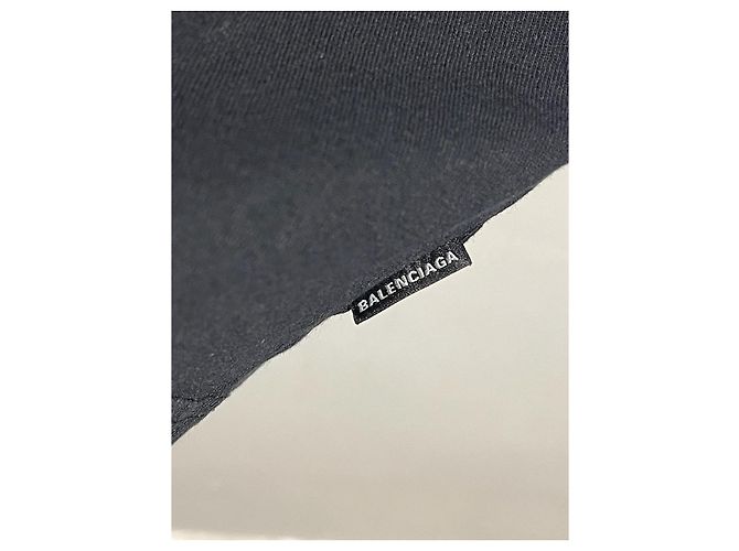 Camiseta Balenciaga negra Track T.L - vista 5