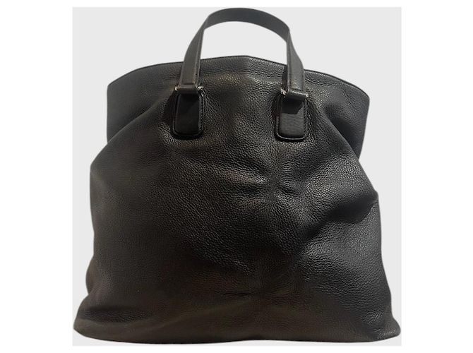 Borsa tote Gucci Soho in pelle nera Nero - vista 2