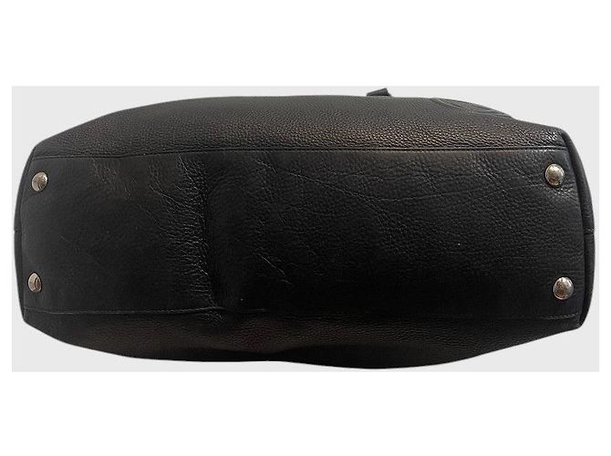 Borsa tote Gucci Soho in pelle nera Nero - vista 3