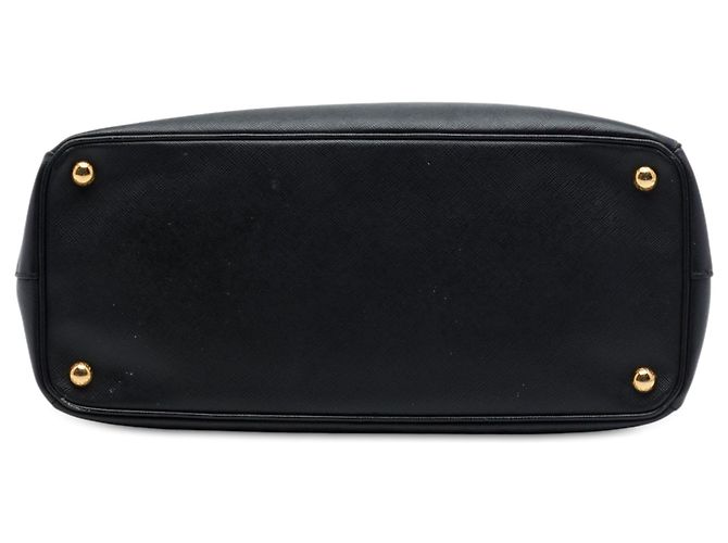 Bolso Prada Medium Saffiano Lux Galleria Double Zip Negro - vista 3