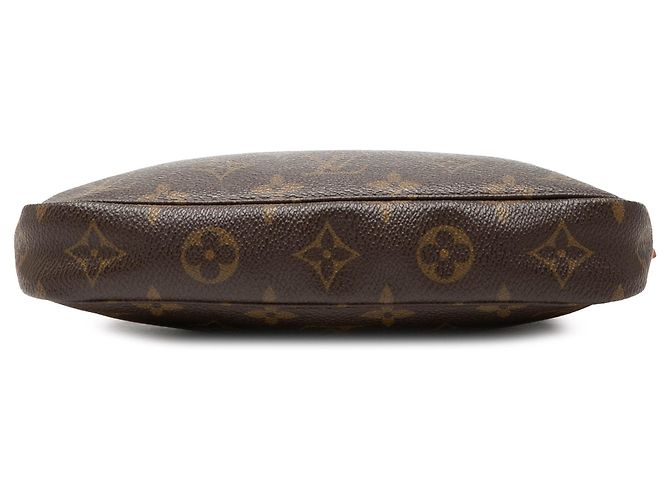 Borsa a tracolla Louis Vuitton Monogram Pochette Accessoires Marrone - vista 3