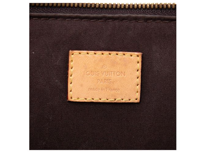 Borsa Louis Vuitton Monogram Vernis Alma PM Purple Porpora - vista 5