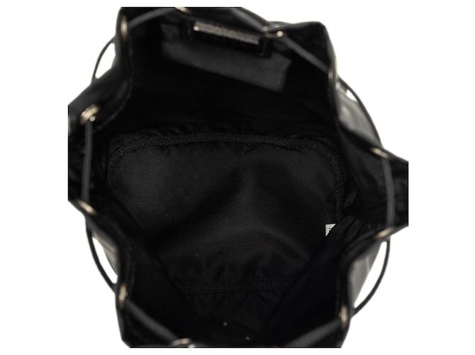 Pochette à cordon de serrage Prada Tessuto noire - vue 4