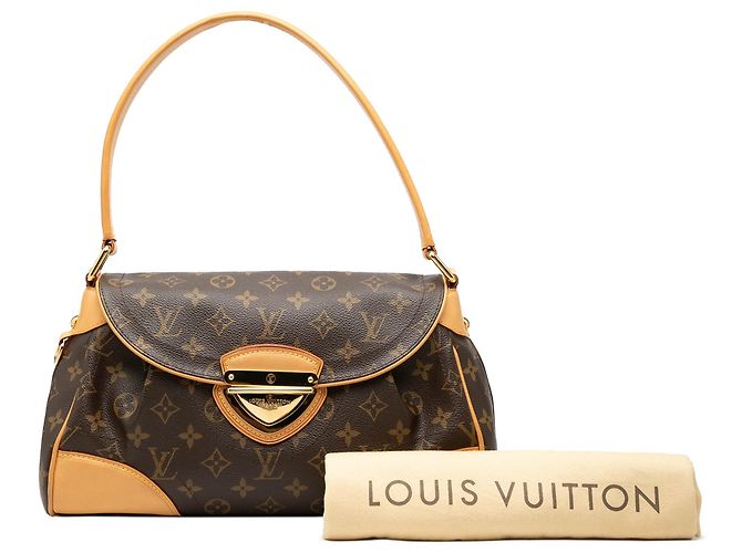 Louis Vuitton Monogram Beverly MM Schultertasche Braun - Ansicht 7