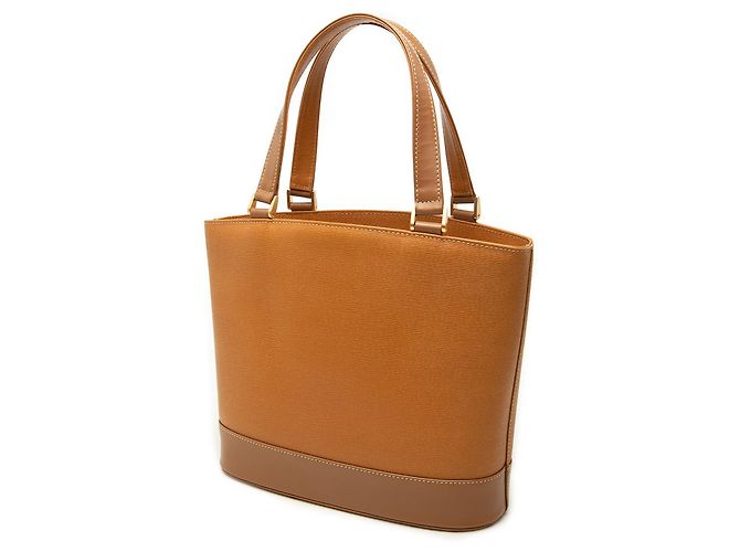 Borsa tote Burberry in pelle marrone - vista 2