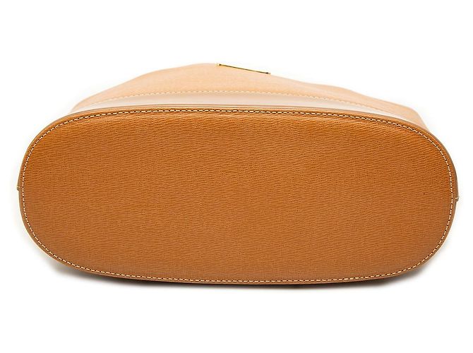 Borsa tote Burberry in pelle marrone - vista 3