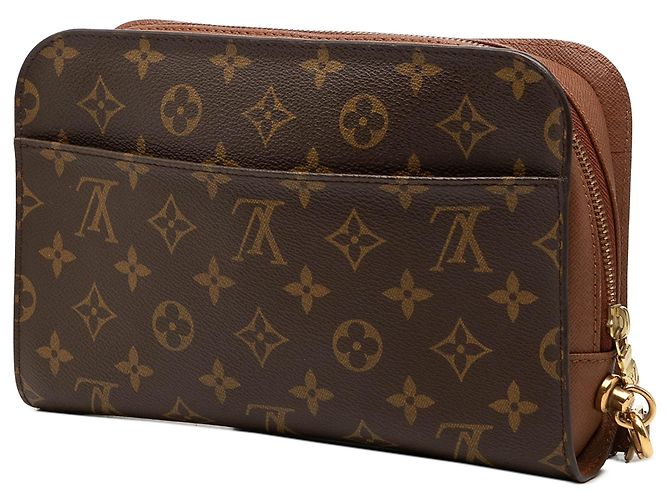 Bolso de mano Louis Vuitton Monogram Orsay Marrón Castaño - vista 2