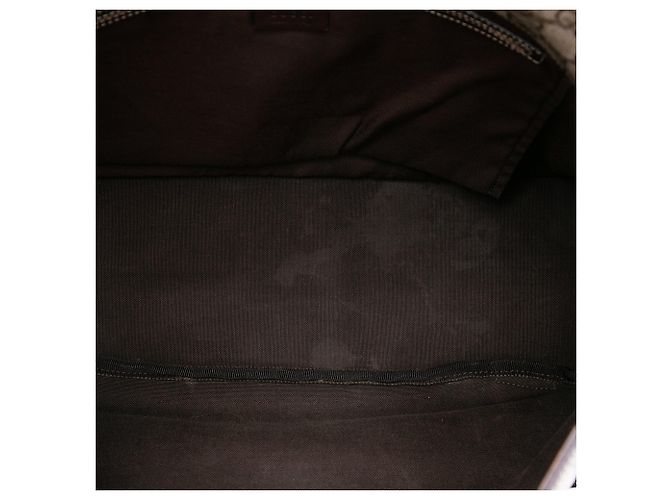 Borsa a tracolla Gucci GG Supreme beige - vista 4