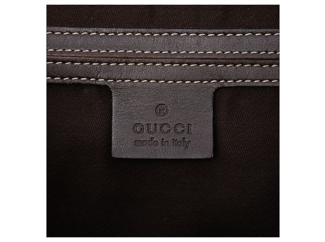 Borsa a tracolla Gucci GG Supreme beige - vista 5