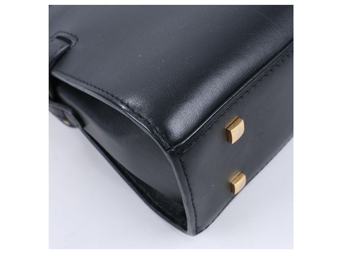 Bolsas 2Way Crossbody Delvaux Tempête PM em couro preto - vista 12