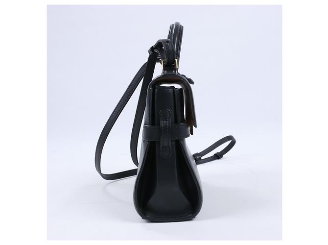 Bolsas 2Way Crossbody Delvaux Tempête PM em couro preto - vista 3