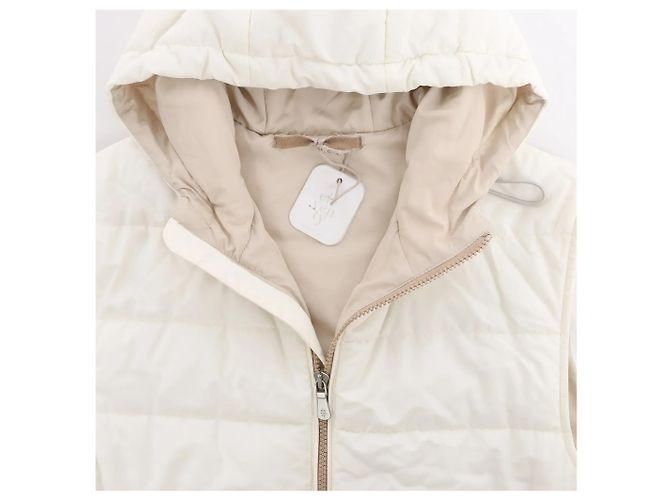 Autre Marque Chaleco de lana con capucha Eleventy en Beige, Talla 50 IT - vista 2
