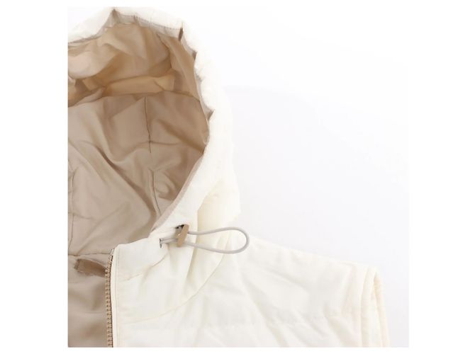 Autre Marque Chaleco de lana con capucha Eleventy en Beige, Talla 50 IT - vista 5