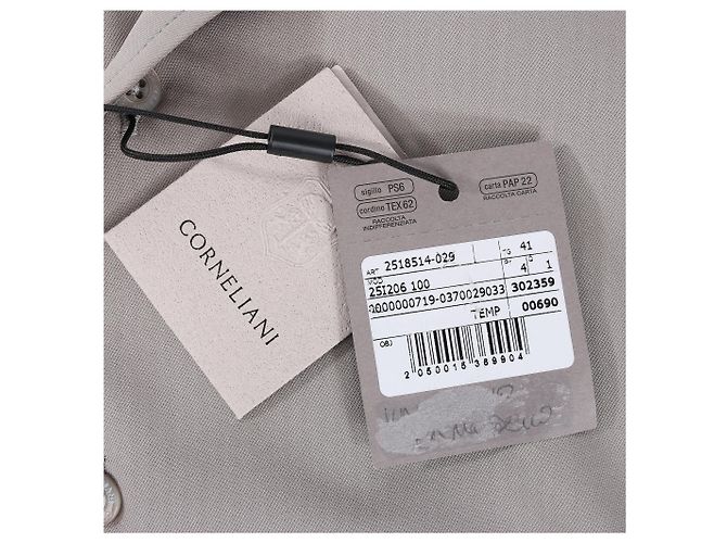 CORNELIANI CIRCLE Hemd in Grau, Größe 41 IT - Ansicht 9