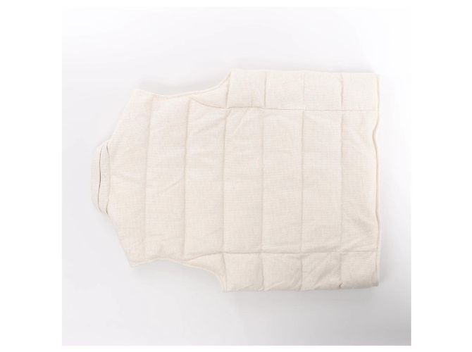 Autre Marque Eleventy Weste aus Leinen x Baumwolle in Beige, Größe 50 IT - Ansicht 5