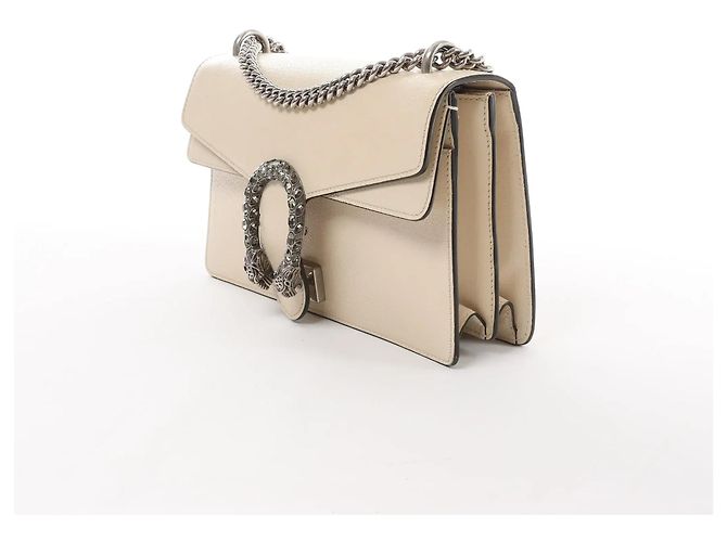 Borsa a tracolla Gucci Dionysus Small in pelle Beige - vista 2