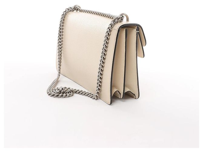 Borsa a tracolla Gucci Dionysus Small in pelle Beige - vista 3