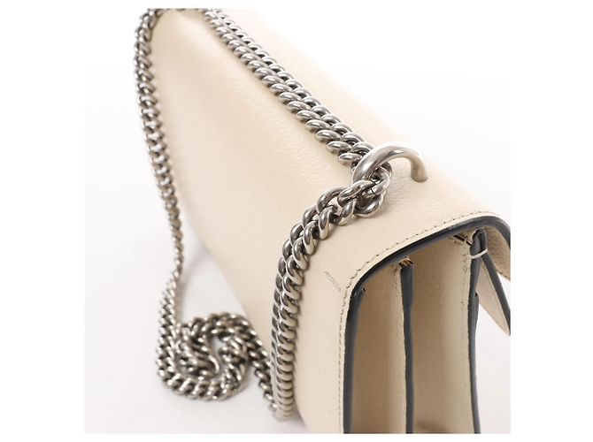 Borsa a tracolla Gucci Dionysus Small in pelle Beige - vista 5