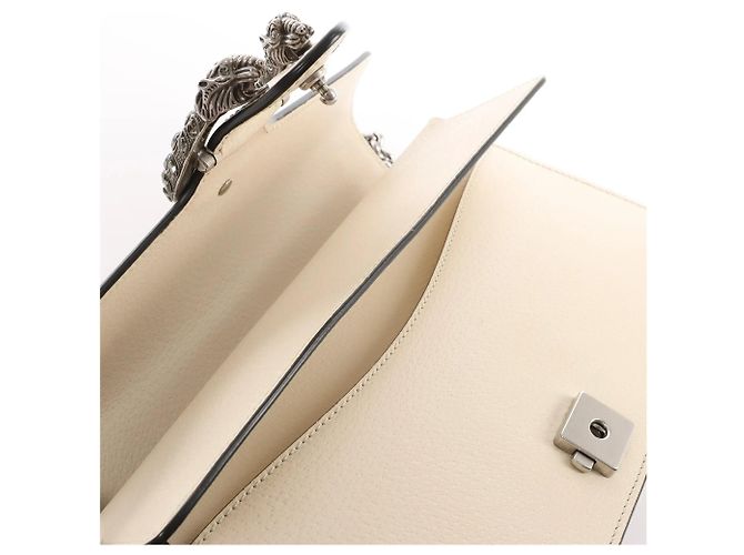 Borsa a tracolla Gucci Dionysus Small in pelle Beige - vista 8