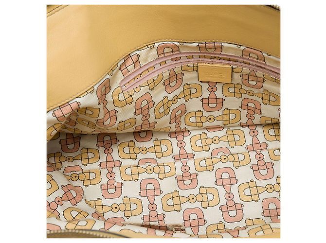Gelbe Gucci Guccissima Abbey D Ring Tote - Ansicht 4