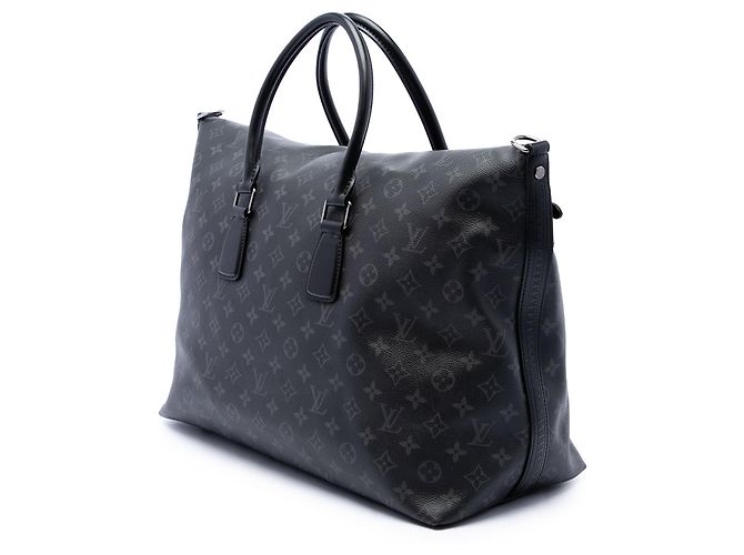 Black Louis Vuitton Monogram Eclipse Apollo All Day Satchel - view 2