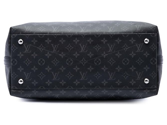 Black Louis Vuitton Monogram Eclipse Apollo All Day Satchel - view 3