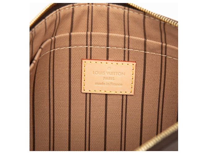 Bolso Louis Vuitton Monogram Neverfull MM Marrón Castaño - vista 5