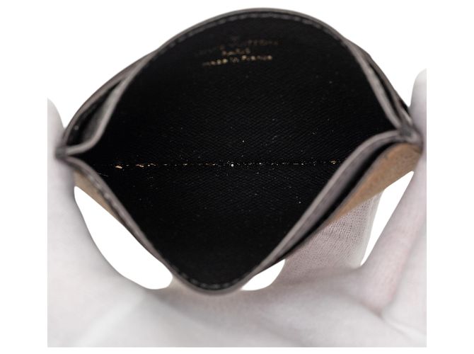 Portacarte Louis Vuitton Monogram Reverse Side Up Marrone - vista 4
