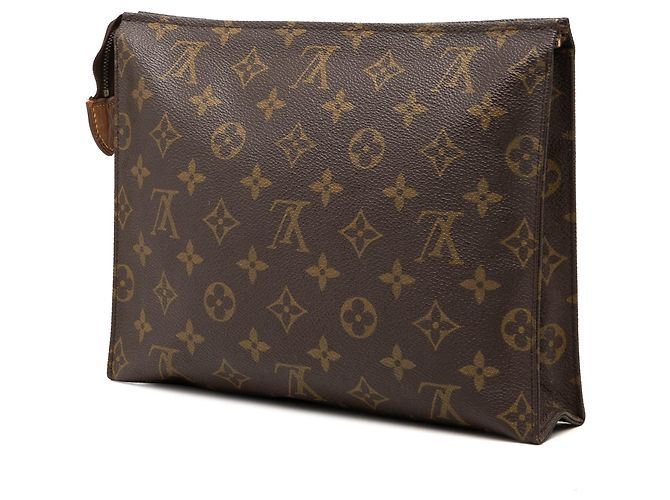 Beauty case Louis Vuitton Monogram marrone 26 Clutch Bag - vista 2