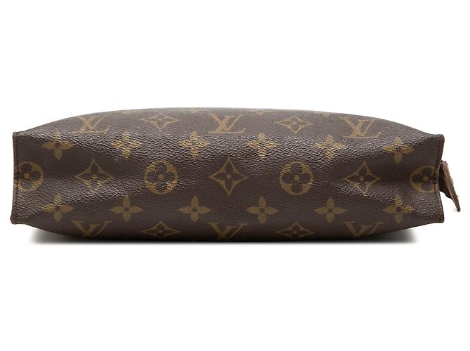 Beauty case Louis Vuitton Monogram marrone 26 Clutch Bag - vista 3