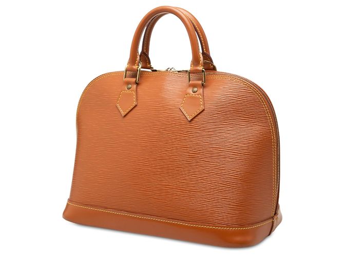 Bolso Louis Vuitton Epi Alma PM Marrón Castaño - vista 2