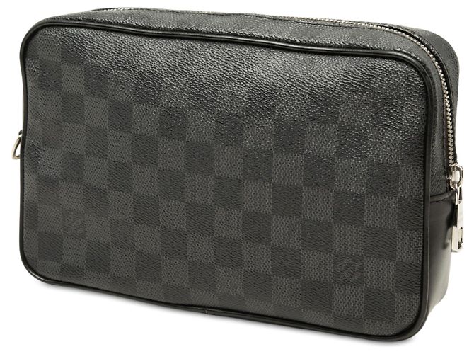 Louis Vuitton Kasai Clutch Bag Damier Graphite Schwarz - Ansicht 2