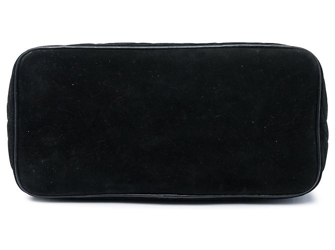 Borsa Medallion in Pelle Scamosciata Nera di Chanel Nero - vista 3