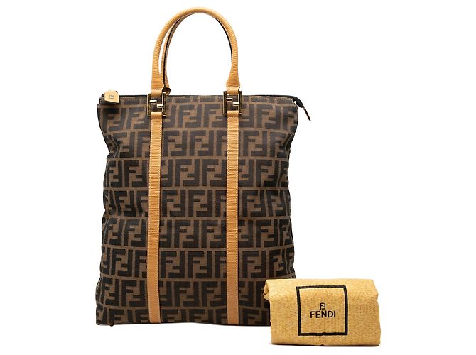 Fendi Zucca Canvas Tote braun - Ansicht 8